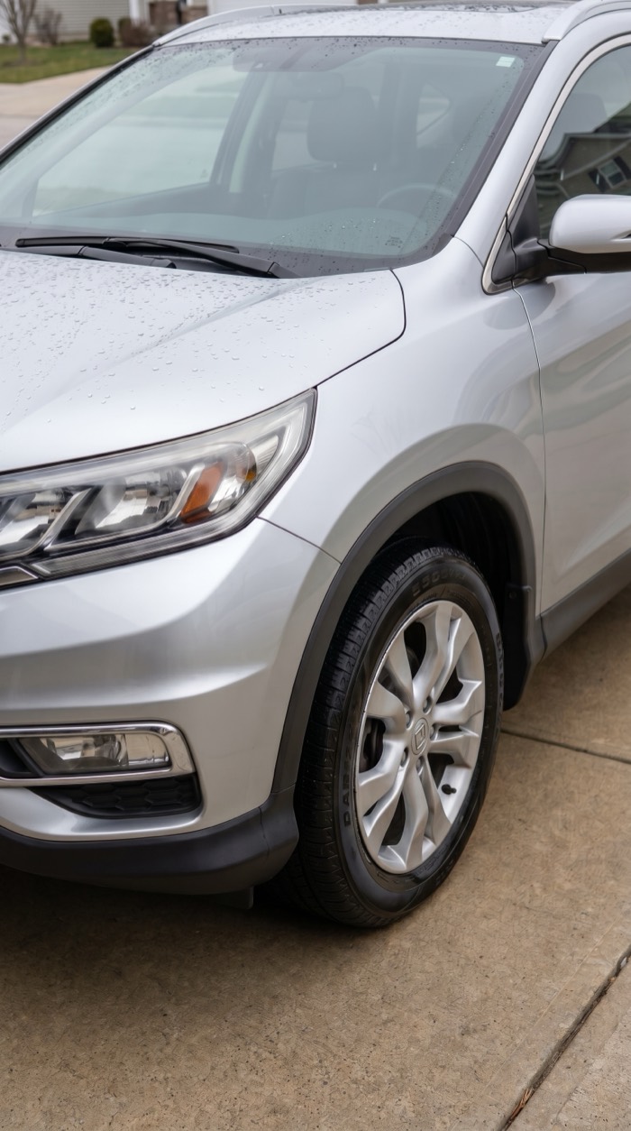 Car exterior before and after detailing — after